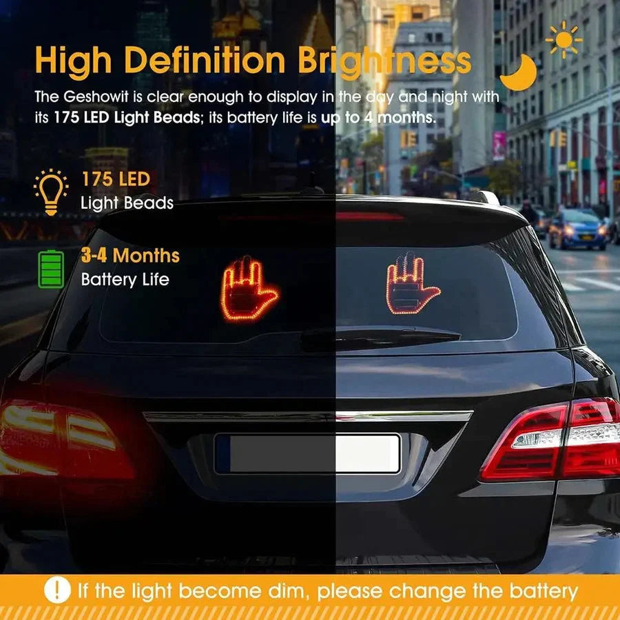 RadiantRebel™ Funny LED Finger Light With Remote