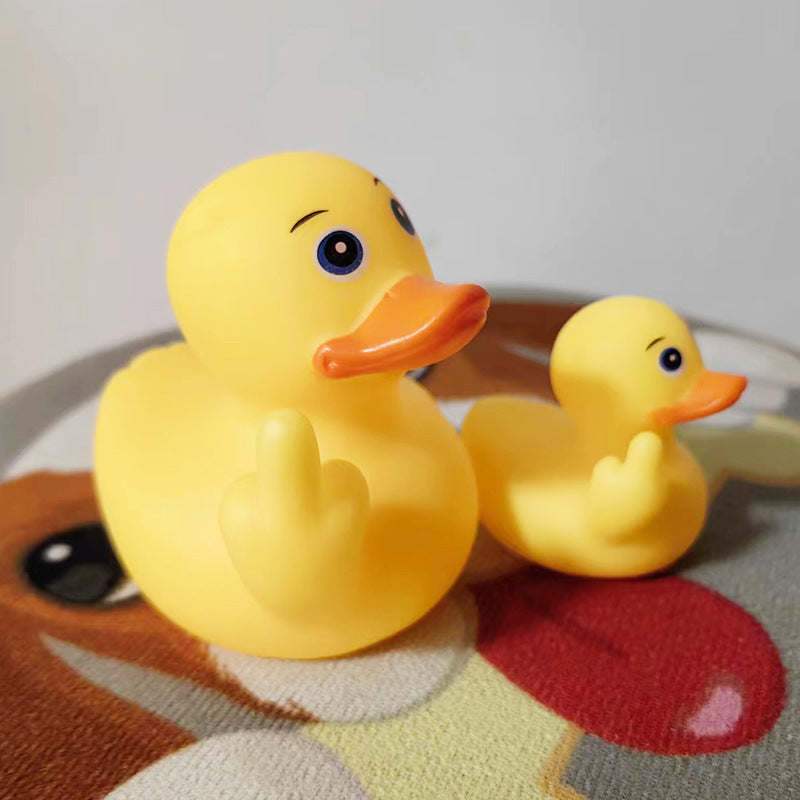 Rudy the Middle Finger Flippin' Duck
