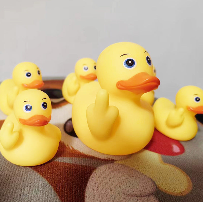 Rudy the Middle Finger Flippin' Duck
