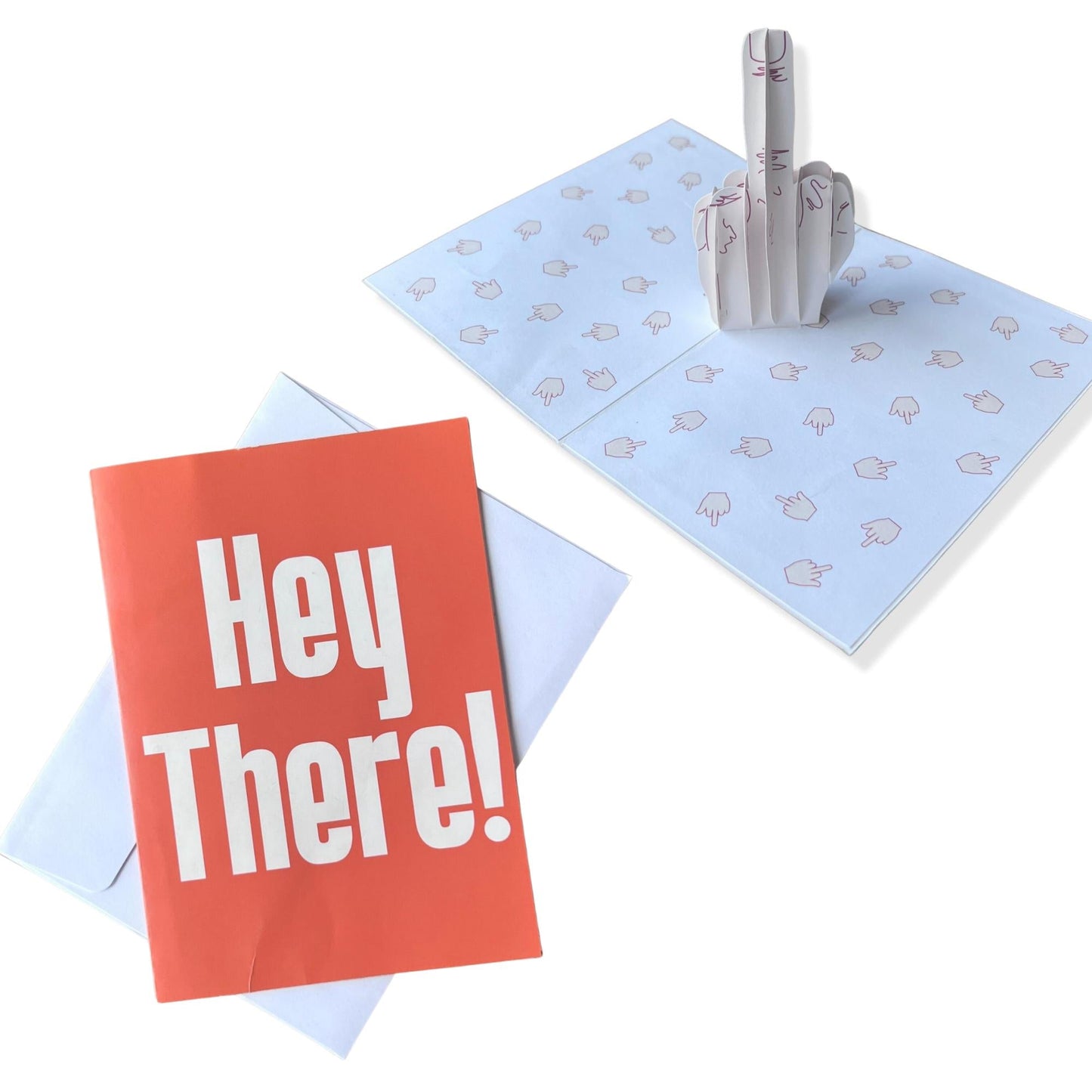 Pop Up Middle Finger Card