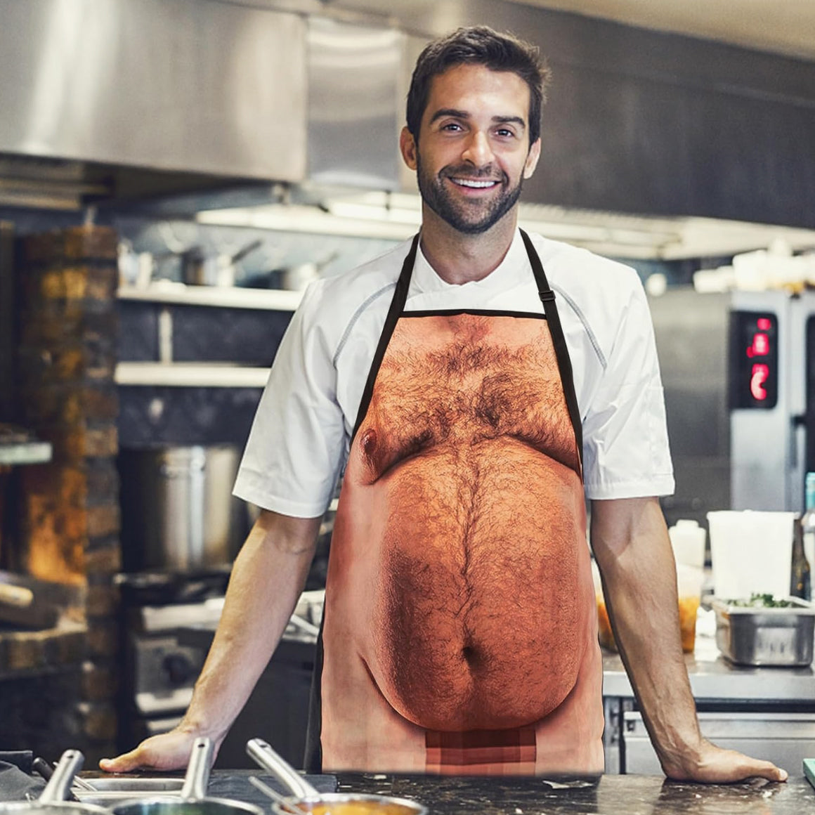 Hairy and Humorous Belly Apron™