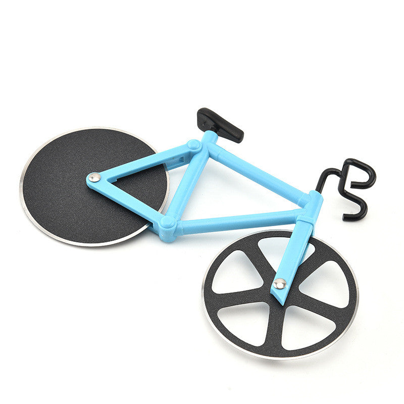 SpinSlice™ Stainless Steel Bicycle Pizza Cutter