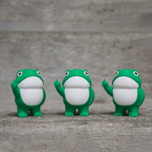 Mikey the Middle Finger Frog™