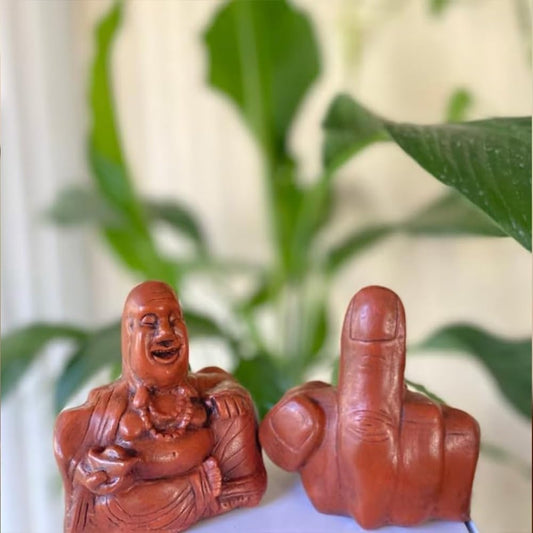 FlipZen Middle Finger Buddha Statue™