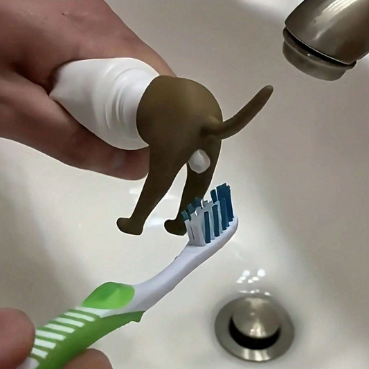 Dog Butt Toothpaste Cap