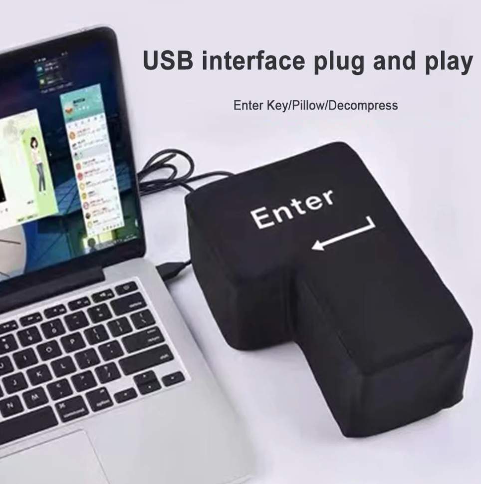 JUMBO Anti-Stress USB Enter Key