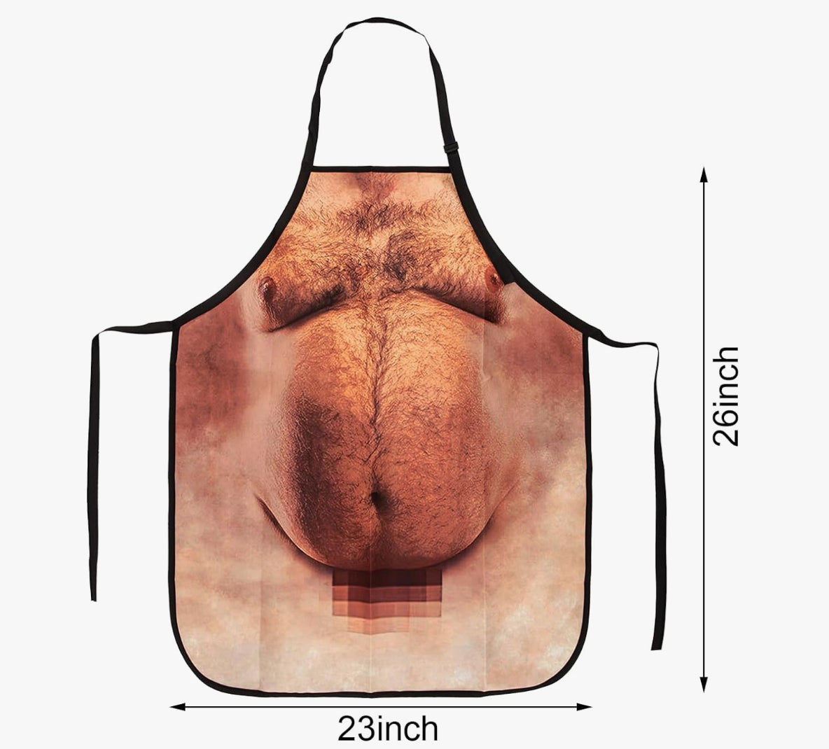 Hairy and Humorous Belly Apron™